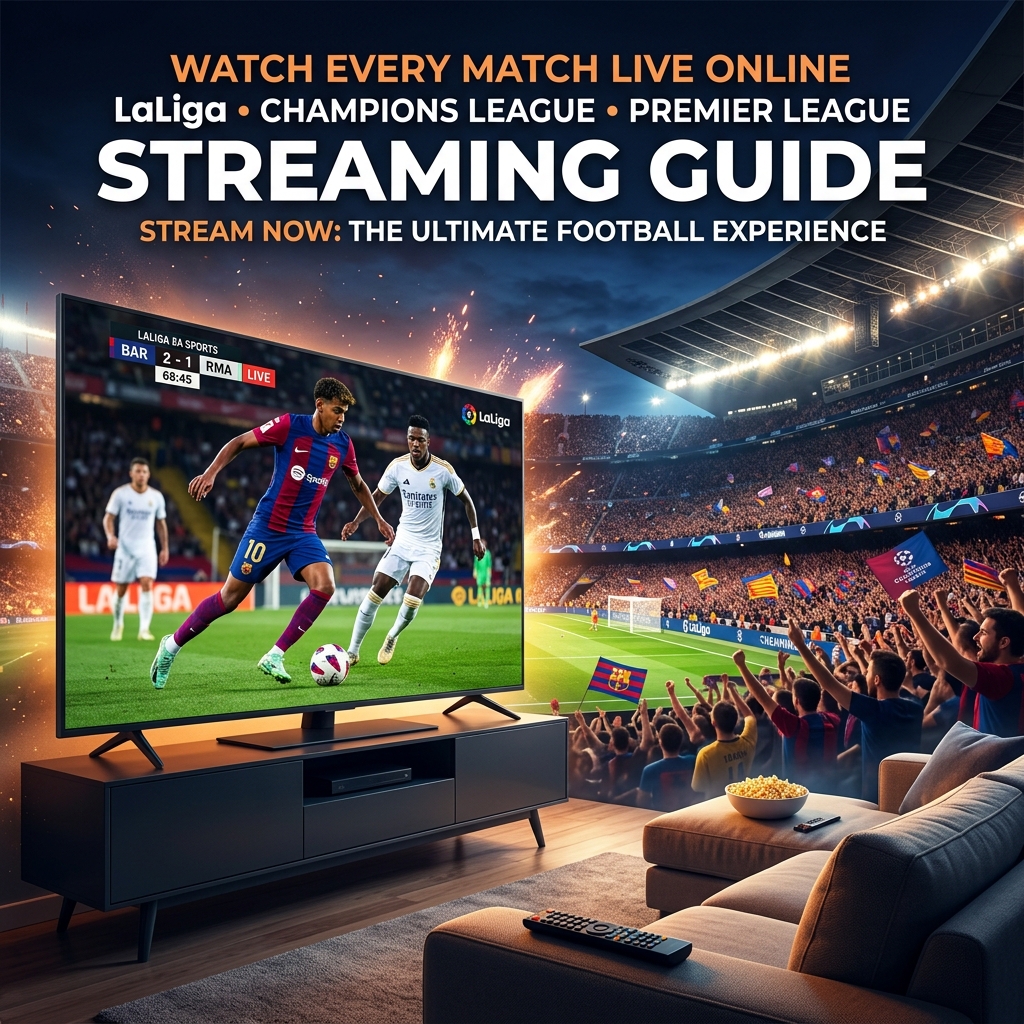 Cómo Ver LaLiga EA Sports Online en Directo Sin Cortes (Temporada 2026/27)